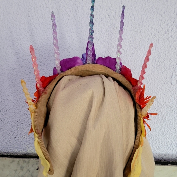 Rainbow Fairy Queen Crown for Halloween or New Years